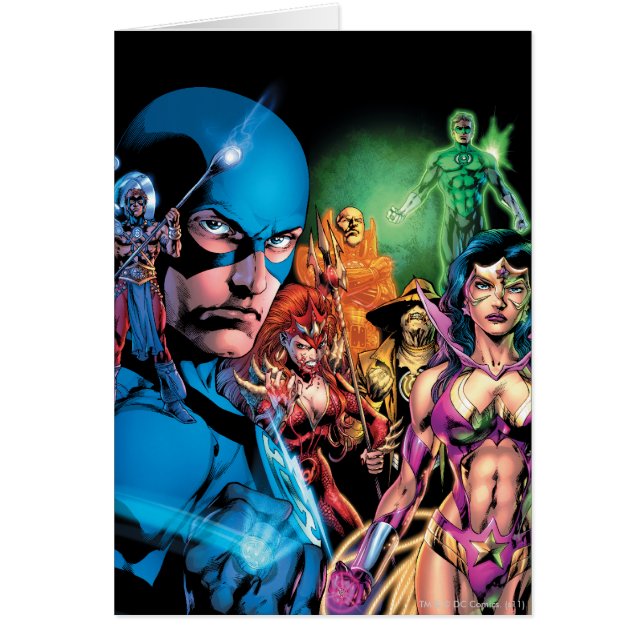 Blackest Night Comic Panel 2 - Colour (Front)