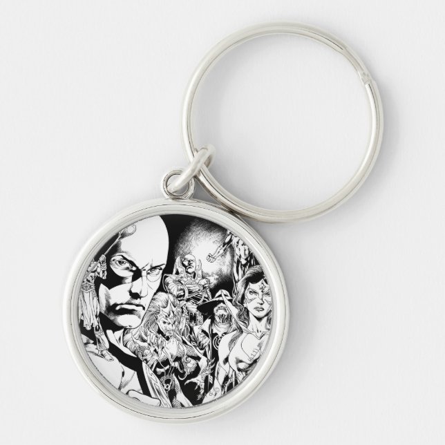 Blackest Night Comic Panel 2 Key Ring (Front)