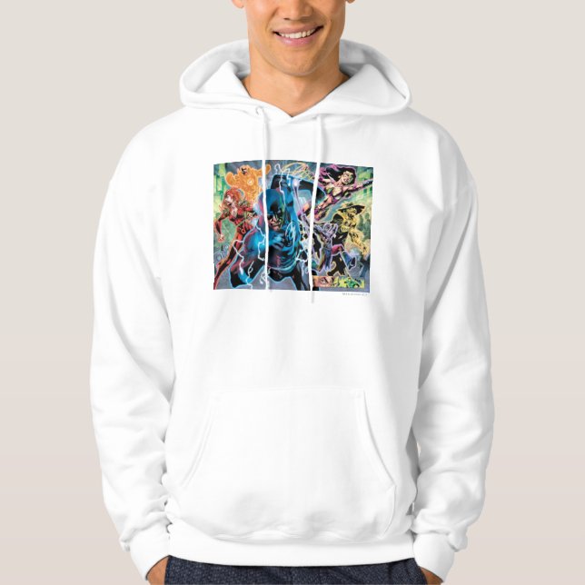 Blackest Night Comic Panel - Colour Hoodie (Front)