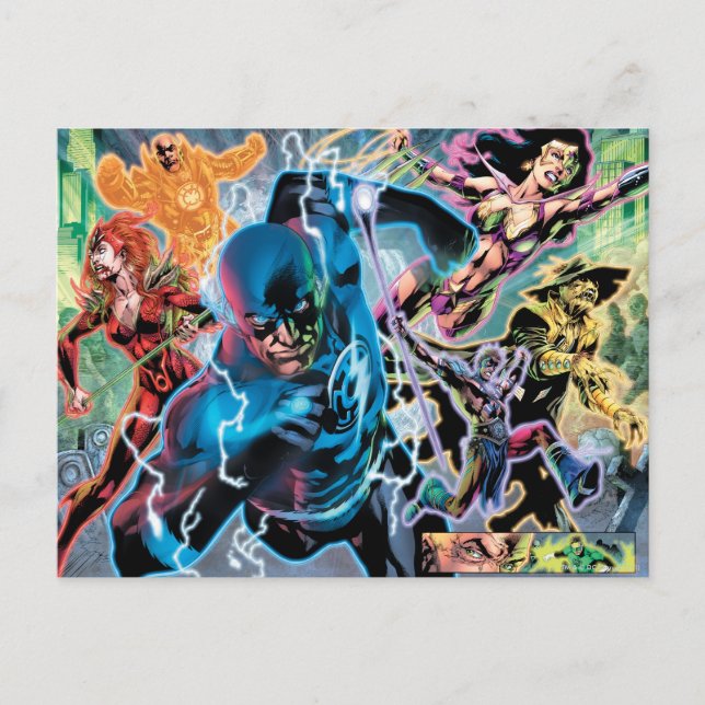 Blackest Night Comic Panel - Colour Postcard (Front)