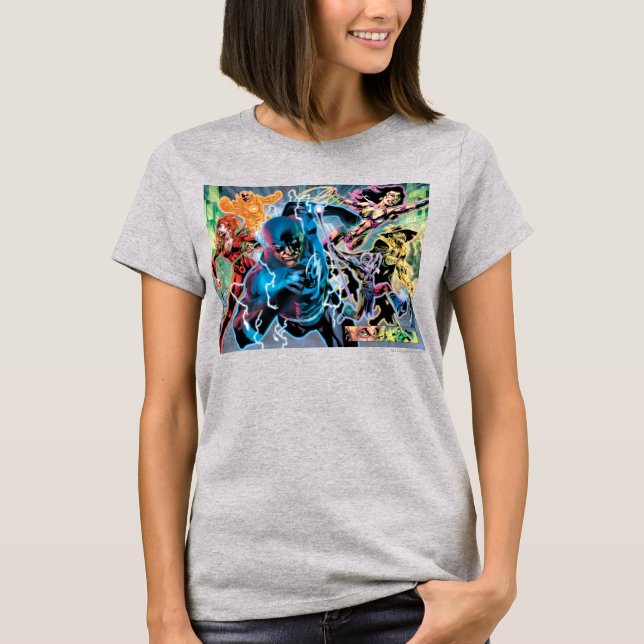 Blackest Night Comic Panel - Colour T-Shirt (Front)