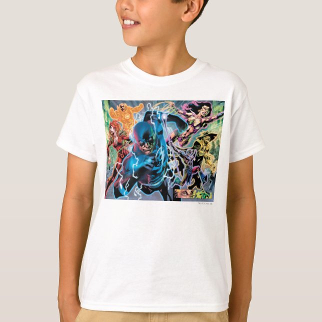 Blackest Night Comic Panel - Colour T-Shirt (Front)