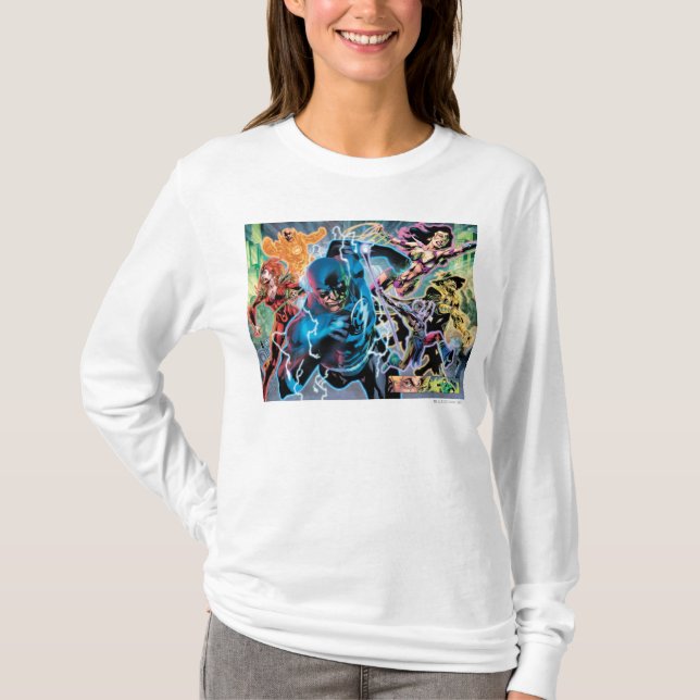 Blackest Night Comic Panel - Colour T-Shirt (Front)
