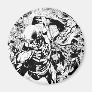 Blackest Night Comic Panel Magnet