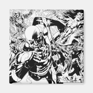 Blackest Night Comic Panel Magnet