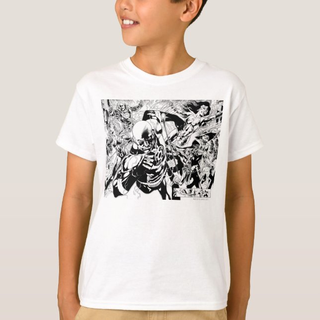 Blackest Night Comic Panel T-Shirt (Front)