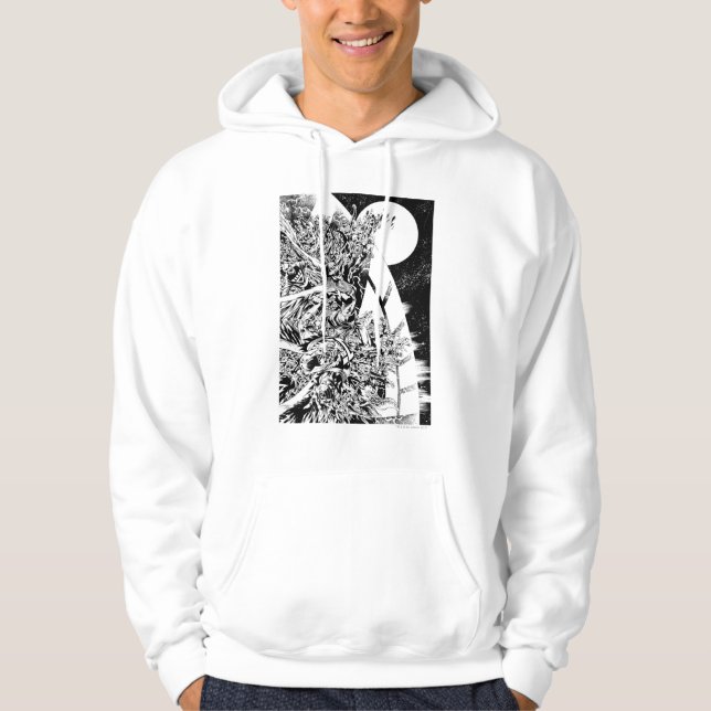 Blackest Night Group and Moon 2 Hoodie (Front)