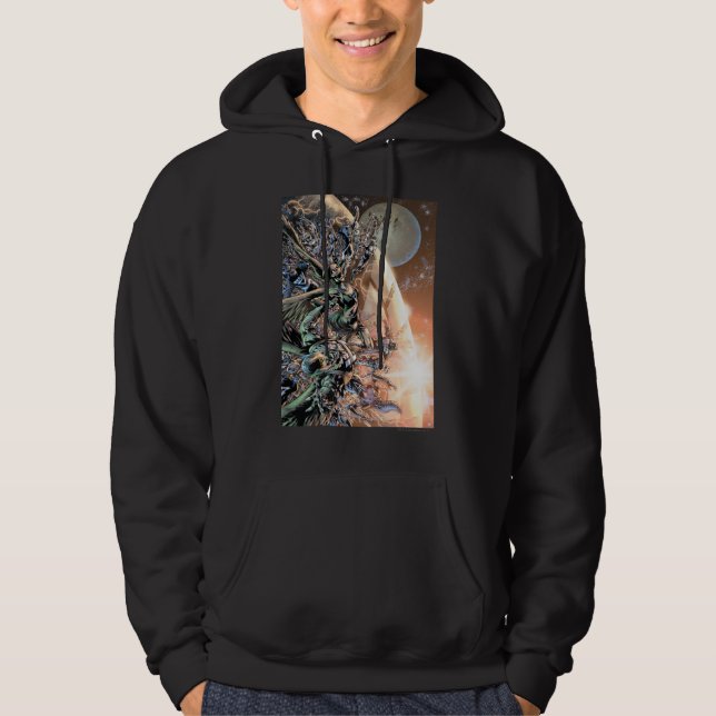 Blackest Night Group and Moon Hoodie (Front)
