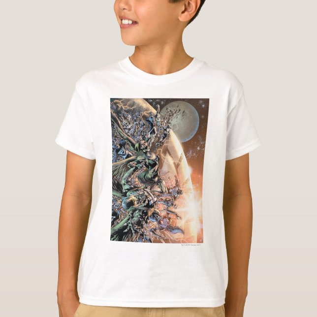 Blackest Night Group and Moon T-Shirt (Front)