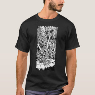 Blackest Night Group Painting - Black and White T-Shirt