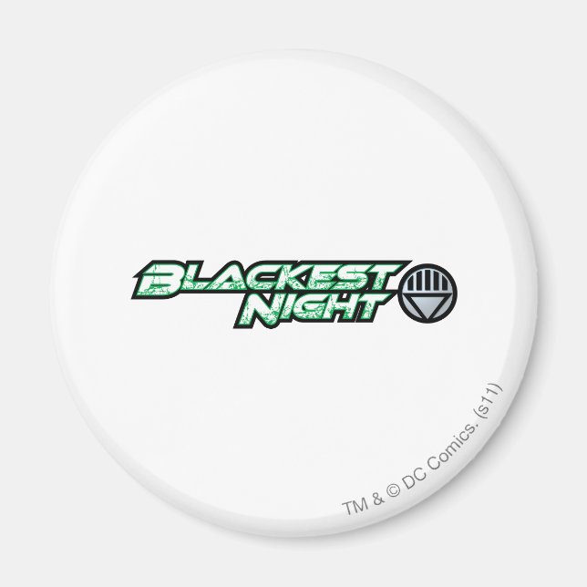 Blackest Night Logo 2 Magnet (Front)