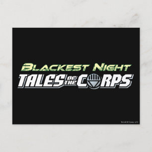 Blackest Night Tales of the Corps Postcard