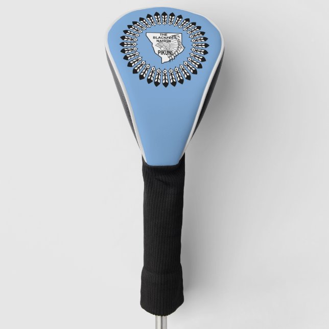 Blackfeet Nation  Golf Head Cover (Front)