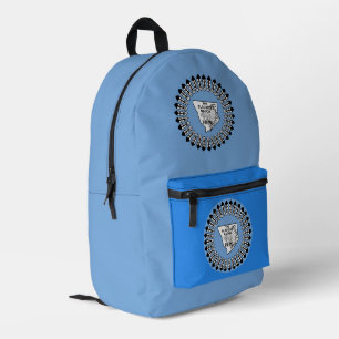 Blackfeet Nation  Printed Backpack