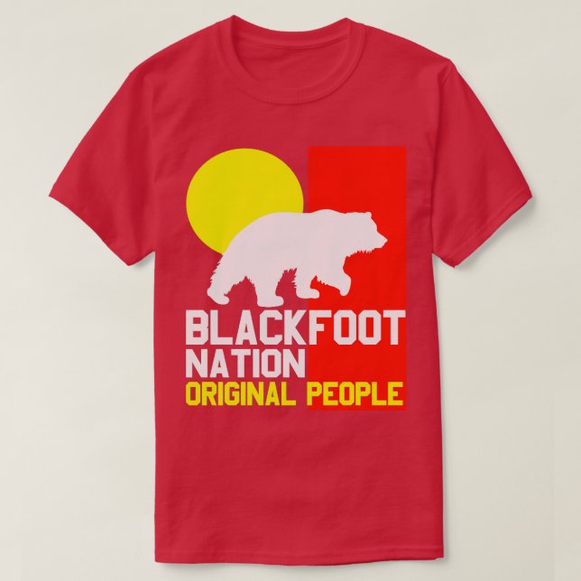 BLACKFEET NATION T-Shirt (Design Front)