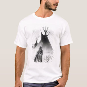 Blackfoot Brave, near Calgary, Alberta, 1889 T-Shirt