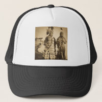 Blackfoot Indians Chief and Warrior Vintage
