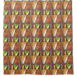 BlackFoot Shower Curtain
