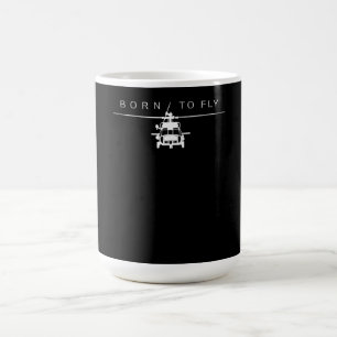 Blackhawk Military Aviation Helicopter Pilot Gift Coffee Mug