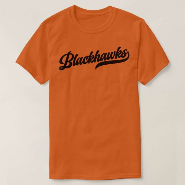 Blackhawks Retro Chicago Blackhawks T-Shirt (Design Front)