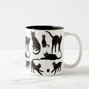 Blackie the Black Cat Mug