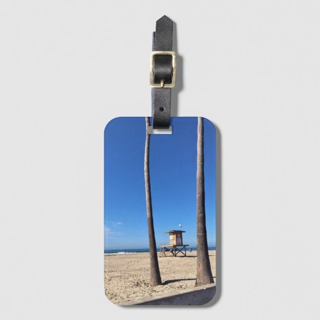 Blackies, Newport Beach, California Luggage Tag (Front Vertical)