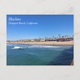 Blackies, Newport Beach, California Postcard