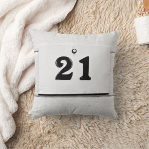 Blackjack 21 cushion