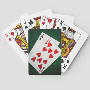 Blackjack 21 point - Ace, Ten Playing Cards
