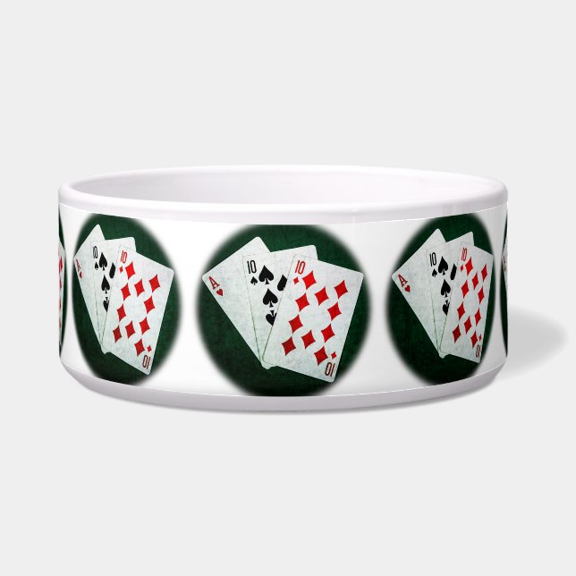 Blackjack 21 point - Ace, Ten, Ten (Front)