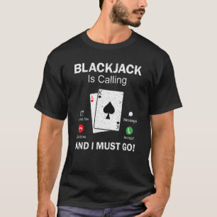 BlackJack Gambling 21 Blackjack T-Shirt
