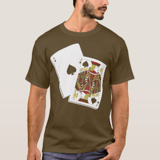 Blackjack Playing ds T-Shirt