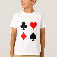 Blackjack / Poker Card Suits: Vector Art: