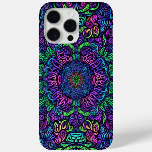  Blacklight Graffiti design iPhone 15 Pro Max Case