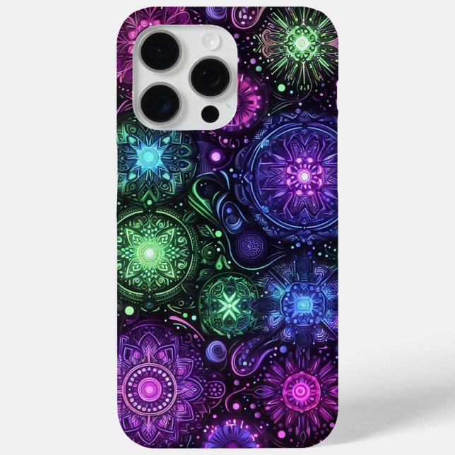  Blacklight Graffiti design Case-Mate iPhone Case (Back)