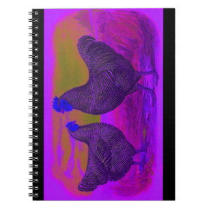 BlackLight Spiral Notebook
