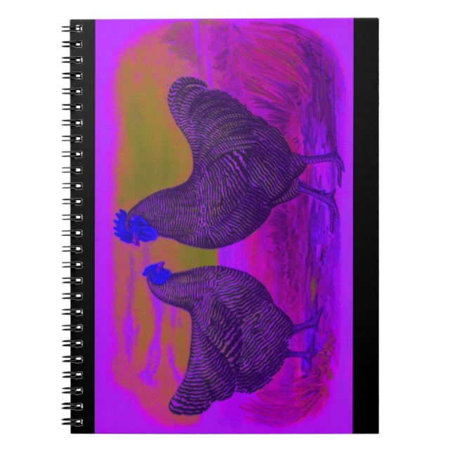 BlackLight Spiral Notebook (Front)