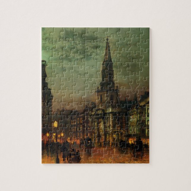 Blackman Street, London by John Atkinson Grimshaw Jigsaw Puzzle (Vertical)