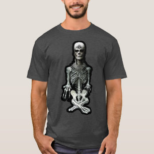 BlackMetal Homunculus Skeleton Artwork T-Shirt