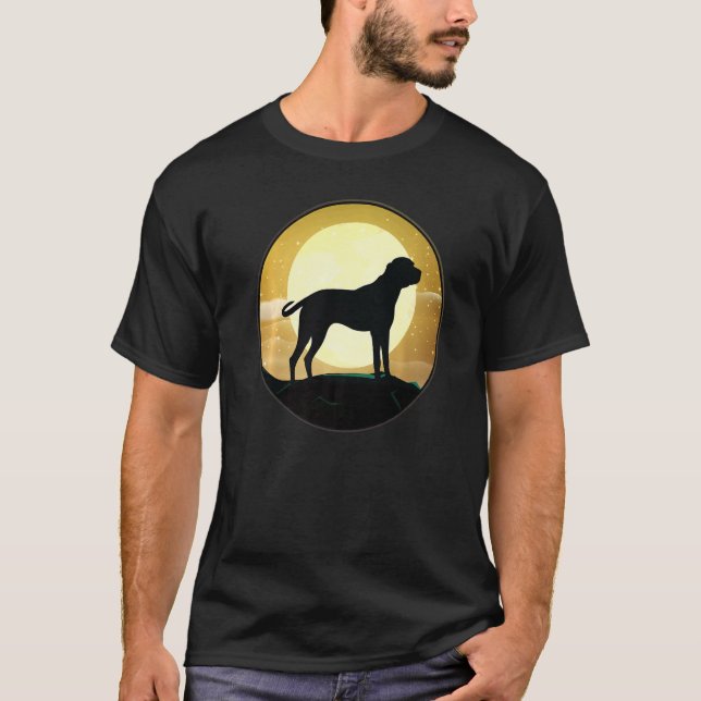 Blackmouth Cur Retro  1 T-Shirt (Front)