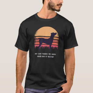 Blackmouth Cur Retro 3 T-Shirt