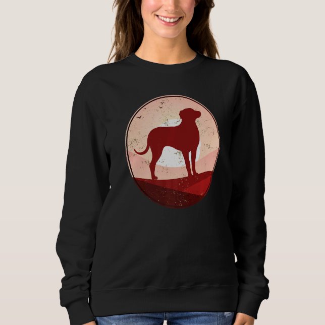Blackmouth Cur Retro Sweatshirt (Front)