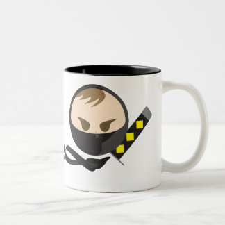 BlackNinja Two-Tone Coffee Mug