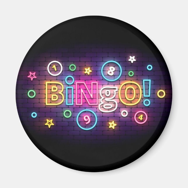 Blackout Bingo Magnet (Front)