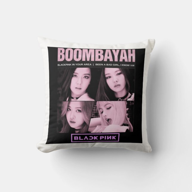 BlackPink BoomBayah Cushion (Front)