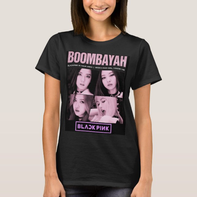 BlackPink BoomBayah T-Shirt (Front)