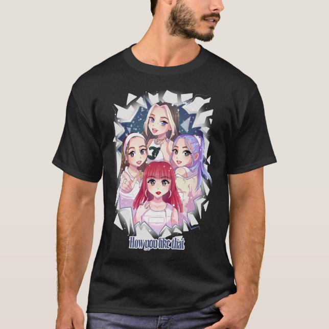 BLACKPINK How You Like That (ice version) Essentia T-Shirt (Front)