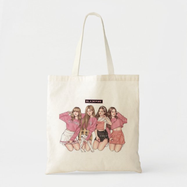 Blackpink Tote Bag, Super Cute For Blink  Bag (Front)