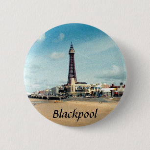 Blackpool 6 Cm Round Badge