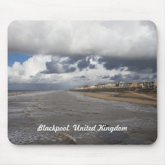 Blackpool Beach Mouse Pad (Front)